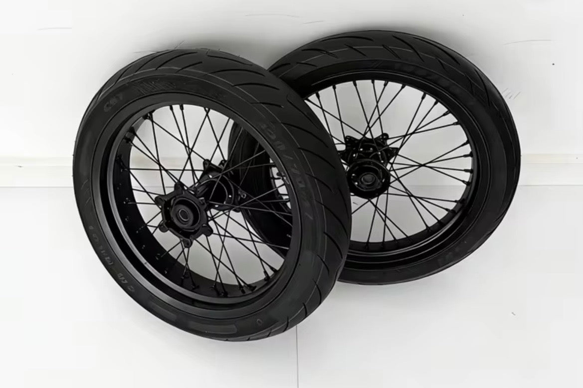 Surron Ultrabee 17in supermotos wheel set
