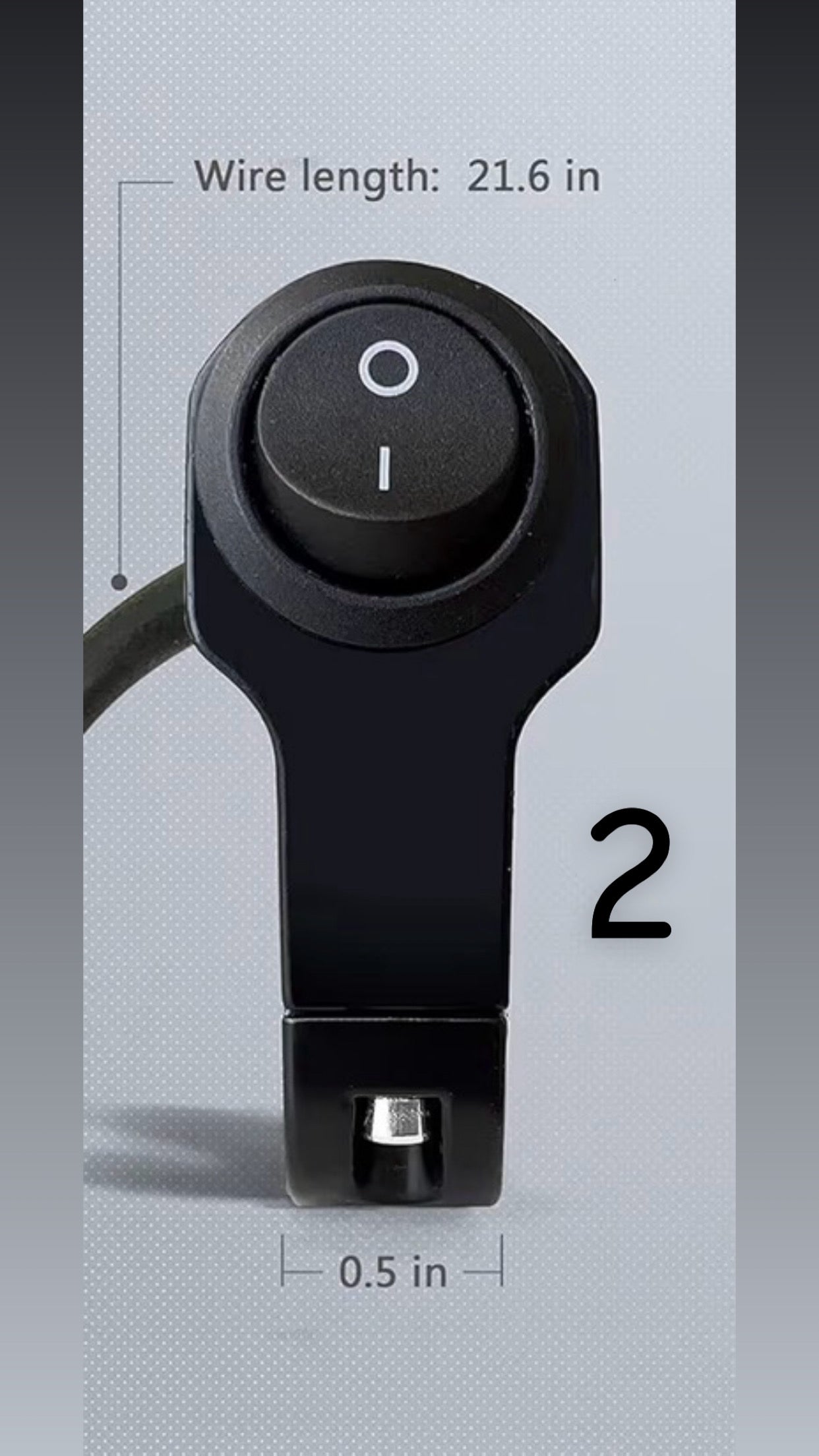 Rock light/wheelie lights