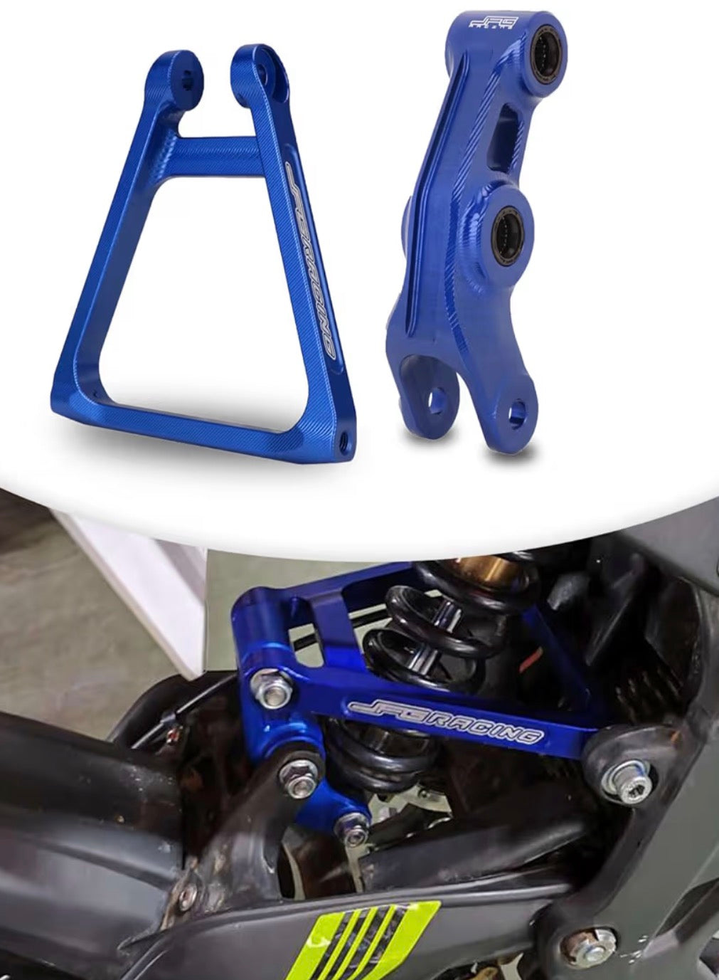 Suspension linkage for SurRon lbx, light bee, X, X160, X260