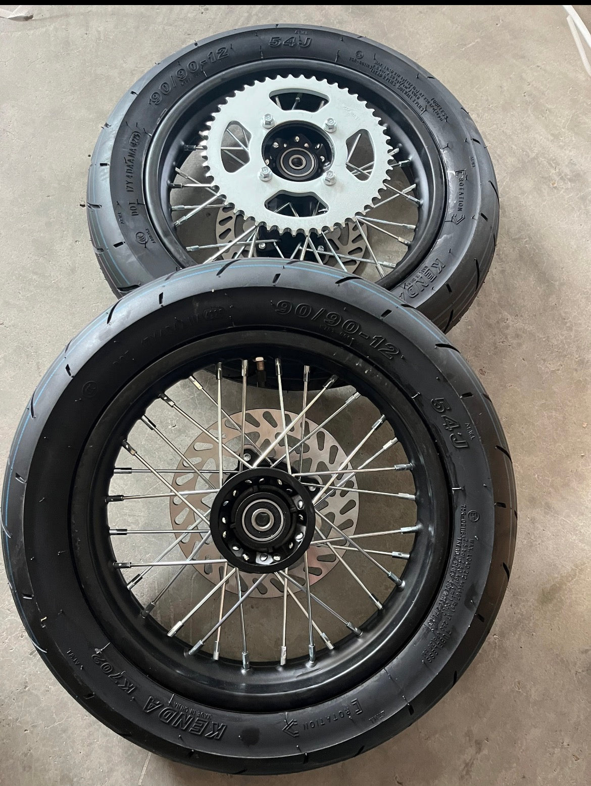 12-Inch 90/90-12 "Kenda kurve" Tires set of two (Sumos)